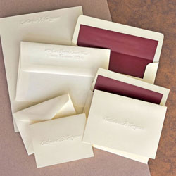 Stationery/Thank You Notes by Rytex - Full Name Ensemble