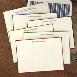 Stationery/Thank You Notes by Rytex - Tailored Hand Bordered Cards Assortment