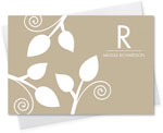 Spark & Spark Stationery (Poised Leaves - Khaki)