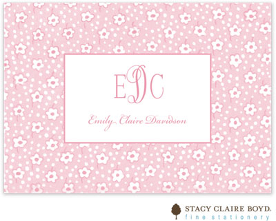 Stationery/Thank You Notes by Stacy Claire Boyd - Rosey Posey (Folded) Stationery/Thank You Notes by Stacy Claire Boyd - Rosey Posey (Folded)