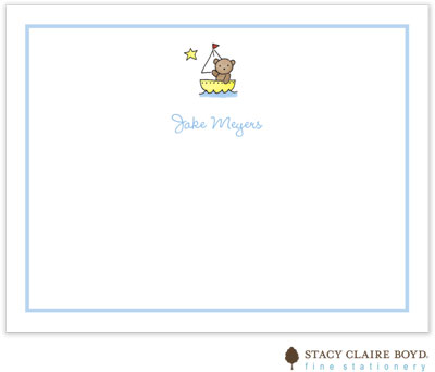 Stationery/Thank You Notes by Stacy Claire Boyd - Ships A'hoy (Flat) Stationery/Thank You Notes by Stacy Claire Boyd - Ships A'hoy (Flat)
