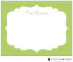 Stationery/Thank You Notes by Stacy Claire Boyd - Petite Patisserie - Pink (Flat)