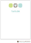 Stationery/Thank You Notes by Stacy Claire Boyd - Urban Baby - Blue (Flat)