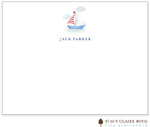 Stationery/Thank You Notes by Stacy Claire Boyd - Smooth Sailing (Flat)