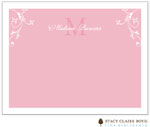 Stationery/Thank You Notes by Stacy Claire Boyd - Lovely - Pink (Flat)