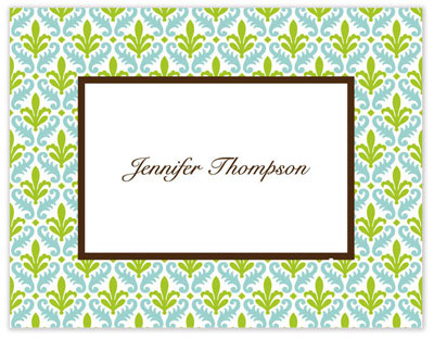 Stationery/Thank You Notes by Stacy Claire Boyd - Arabesque (Folded) Stationery/Thank You Notes by Stacy Claire Boyd - Arabesque (Folded)