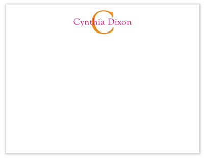 Stationery/Thank You Notes by Stacy Claire Boyd - Clean & Simple #1 (Flat) Stationery/Thank You Notes by Stacy Claire Boyd - Clean & Simple #1 (Flat)