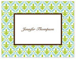 Stationery/Thank You Notes by Stacy Claire Boyd - Arabesque (Folded)