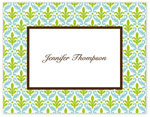 Stationery/Thank You Notes by Stacy Claire Boyd - Arabesque (Folded)