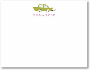 Stationery/Thank You Notes by Stacy Claire Boyd - Beep Beep Stationery/Thank You Notes by Stacy Claire Boyd - Beep Beep