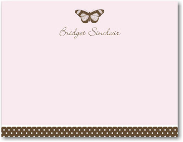 Stationery/Thank You Notes by Stacy Claire Boyd - Freshly-Etched Butterfly Stationery/Thank You Notes by Stacy Claire Boyd - Freshly-Etched Butterfly