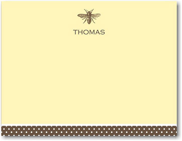 Stationery/Thank You Notes by Stacy Claire Boyd - Freshly-Etched Bee Stationery/Thank You Notes by Stacy Claire Boyd - Freshly-Etched Bee