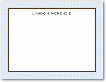 Stationery/Thank You Notes by Stacy Claire Boyd - Bird Silhouette-Blue Stationery/Thank You Notes by Stacy Claire Boyd - Bird Silhouette-Blue