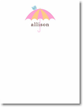 Stationery/Thank You Notes by Stacy Claire Boyd - It's A Shower-Pink