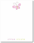 Stationery/Thank You Notes by Stacy Claire Boyd - Pink Butterfly