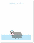 Stationery/Thank You Notes by Stacy Claire Boyd - Happy Hippo