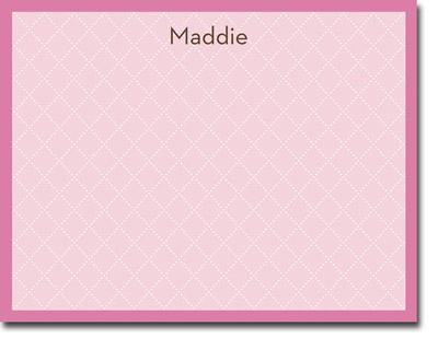 Stationery/Thank You Notes by Stacy Claire Boyd - Waffle Cone-Pink Stationery/Thank You Notes by Stacy Claire Boyd - Waffle Cone-Pink