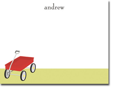 Stationery/Thank You Notes by Stacy Claire Boyd - Red Wagon Party Stationery/Thank You Notes by Stacy Claire Boyd - Red Wagon Party