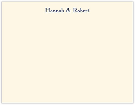 Small Stationery/Thank You Notes - Classic Ecru | Sweet Pea Designs