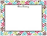 Small Stationery/Thank You Notes - Fun Daisies Multi | Sweet Pea Designs