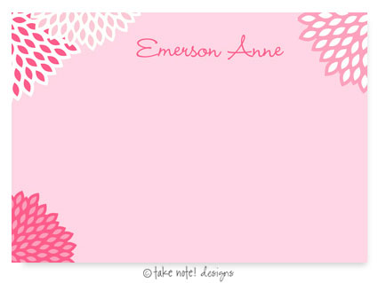 Take Note Designs - Stationery/Thank You Notes (Mums Emerson Anne) Take Note Designs - Stationery/Thank You Notes (Mums Emerson Anne)