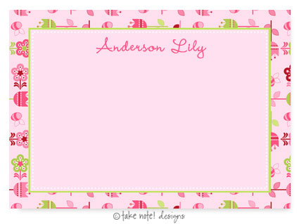 Take Note Designs - Stationery/Thank You Notes (Anderson Lily)