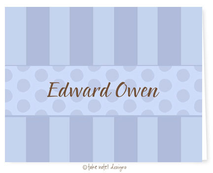 Take Note Designs - Stationery/Thank You Notes (Edward Owen)