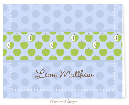 Take Note Designs - Stationery/Thank You Notes (Leon Matthew)