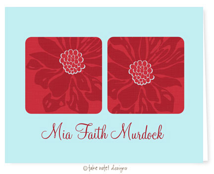 Take Note Designs - Stationery/Thank You Notes (Mia Faith) Take Note Designs - Stationery/Thank You Notes (Mia Faith)