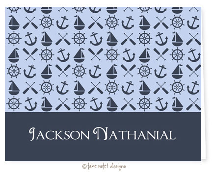 Take Note Designs - Stationery/Thank You Notes (Jackson Nathanial) Take Note Designs - Stationery/Thank You Notes (Jackson Nathanial)