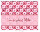 Take Note Designs - Stationery/Thank You Notes (Harper Anne Pink and Red)