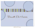 Take Note Designs - Stationery/Thank You Notes (Blue Bubbles Bennett Eli)
