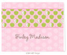 Take Note Designs - Stationery/Thank You Notes (Finley Madison Green Apples)