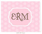 Take Note Designs - Stationery/Thank You Notes (Simple Pink Polka)