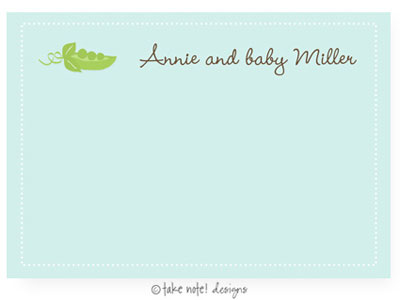 Take Note Designs - Stationery/Thank You Notes (Sweet Pea) Take Note Designs - Stationery/Thank You Notes (Sweet Pea)
