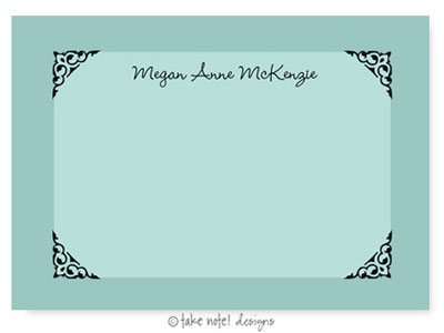 Take Note Designs - Stationery/Thank You Notes (Elegant Frame) Take Note Designs - Stationery/Thank You Notes (Elegant Frame)