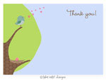 Take Note Designs - Stationery/Thank You Notes (Feather Her Nest Pink)