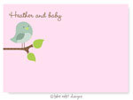 Take Note Designs - Stationery/Thank You Notes (Spring Arrival Pink)