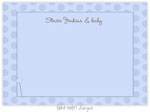 Take Note Designs - Stationery/Thank You Notes (Blue Dots Star)