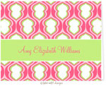 Take Note Designs - Stationery/Thank You Notes (Pink Hourglass Graduation)