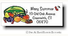 Pen At Hand Stick Figures - Theme Labels (Fruits)