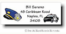 Pen At Hand Stick Figures - Theme Labels (Policeman) Pen At Hand Stick Figures - Theme Labels (Policeman)