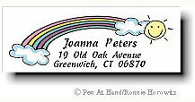 Pen At Hand Stick Figures - Theme Labels (Rainbow) Pen At Hand Stick Figures - Theme Labels (Rainbow)