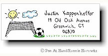 Pen At Hand Stick Figures - Theme Labels (Soccer) Pen At Hand Stick Figures - Theme Labels (Soccer)