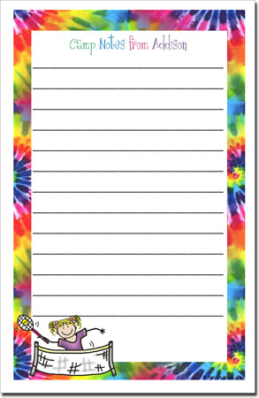 Pen At Hand Stick Figures - Camp Notepads (Tie-Dye - Full Color) Pen At Hand Stick Figures - Camp Notepads (Tie-Dye - Full Color)