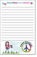 Pen At Hand Stick Figures - Camp Notepads (Peace - Full Color)