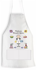 Pen At Hand Stick Figures - Apron (Passover)