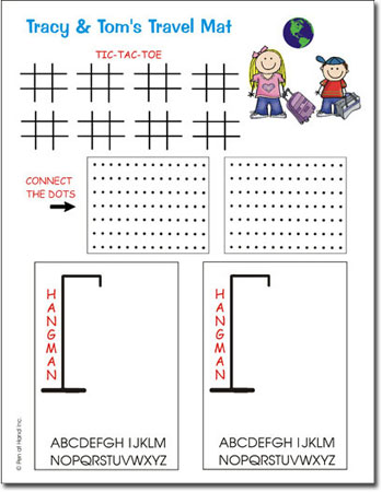 Pen At Hand Stick Figures - Game Mats (Travel Kids)