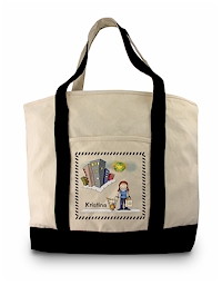 Pen At Hand Stick Figures - Grocery Tote (Grocery Tote 3)