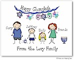 Pen At Hand Stick Figures - Full Color Holiday Cards - Chan3FC